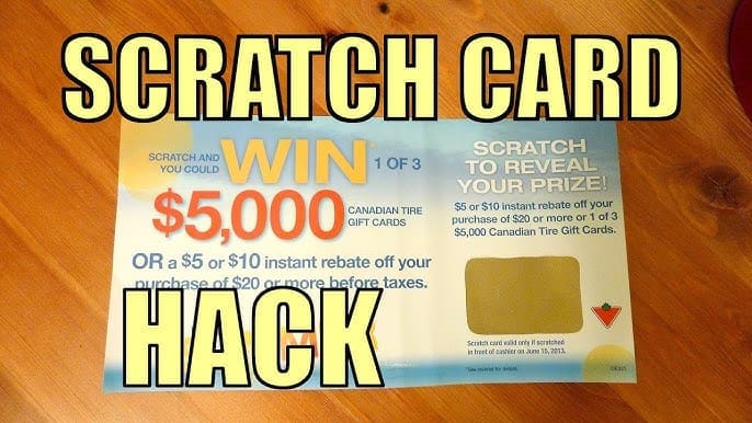 Scratch Card Hack